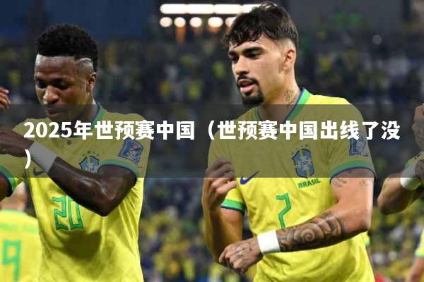 2025年世预赛中国（世预赛中国出线了没）